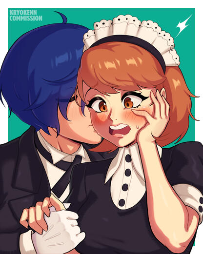 Makoto Yuki & Yukari Takeba